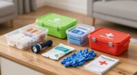 quick access emergency kit organization