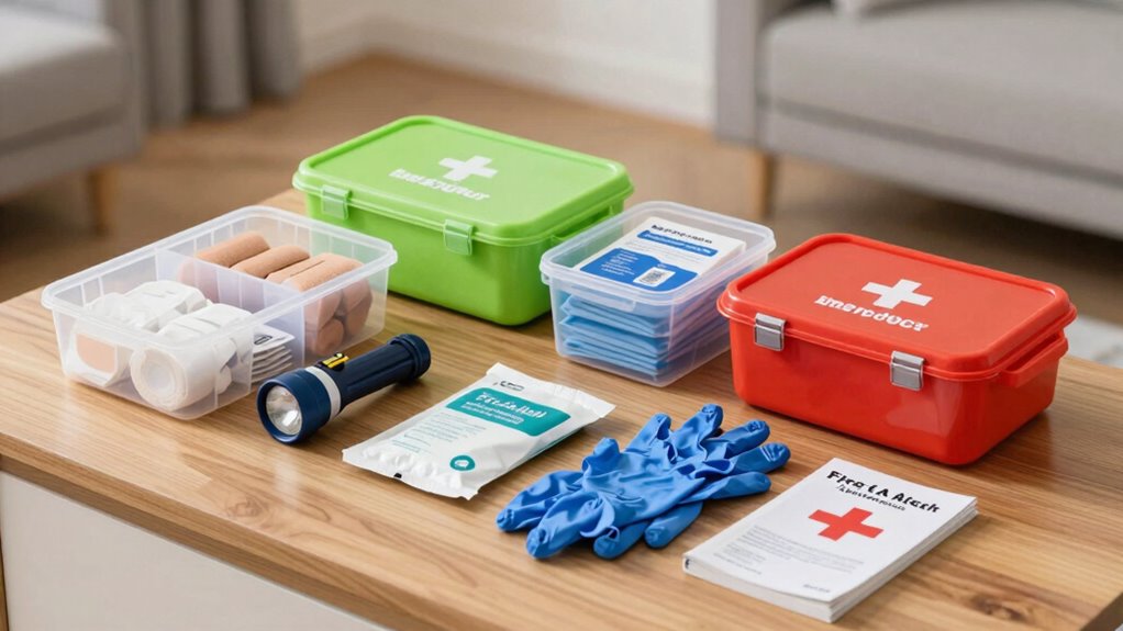 quick access emergency kit organization