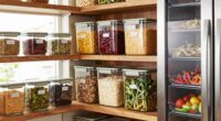 safe organized food storage