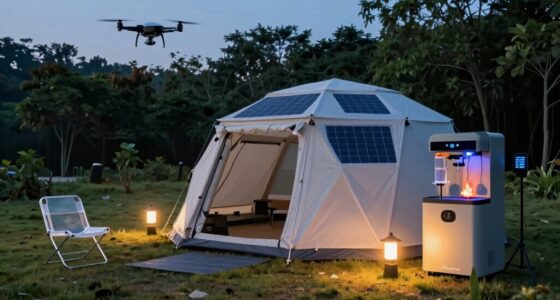 secure and modern camping essentials