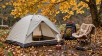 shoulder season camping preparation