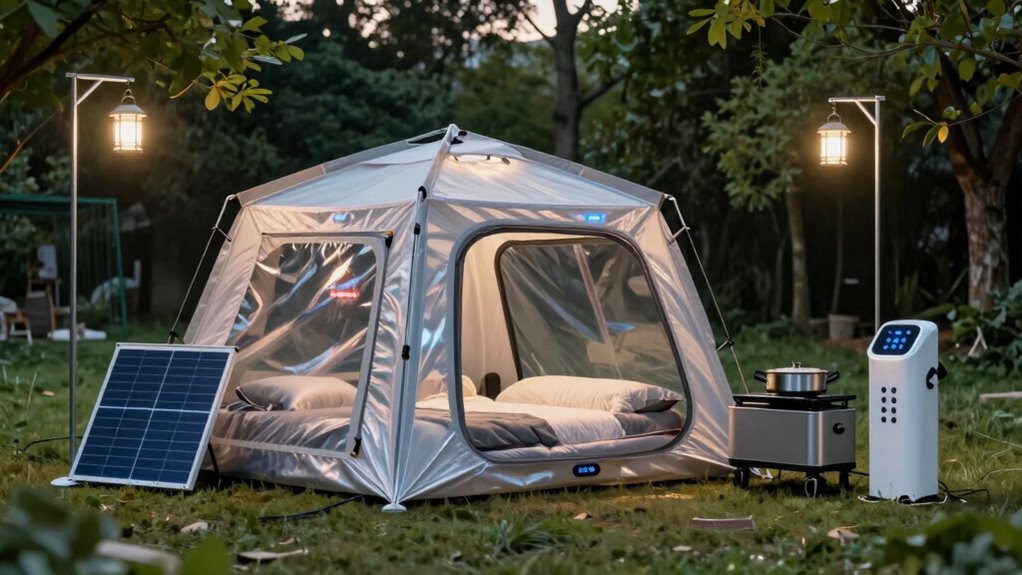 smart camping technology integration