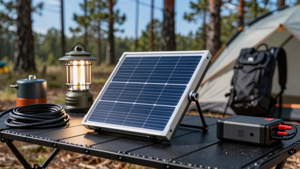solar powered reliable battery management