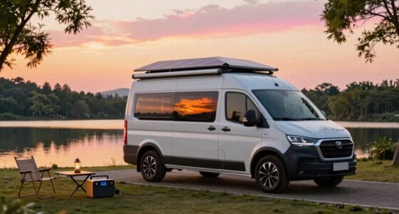 solar powered short camping trips