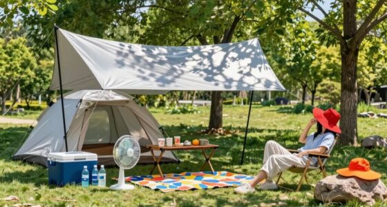 stay cool and shaded