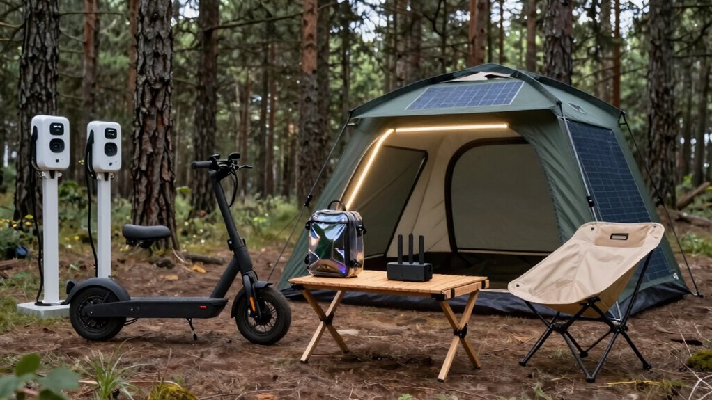 tech enhanced eco camping essentials