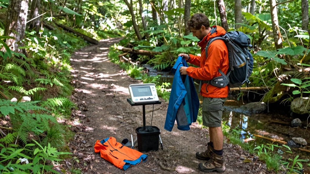 test gear before adventure