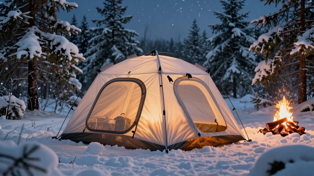 warm winter camping innovation