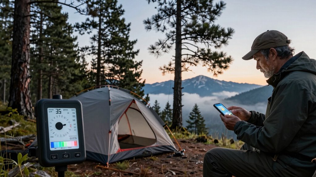 weather data vital for camping