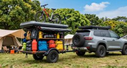 additional gear increases camping capacity