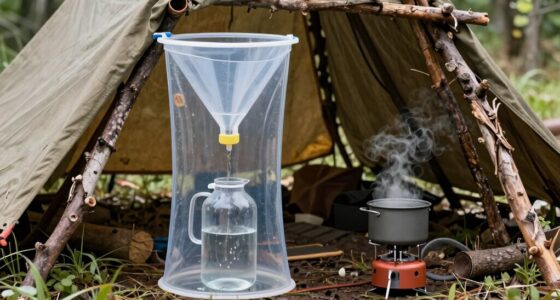 align water shelter cooking