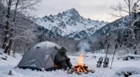 challenging cold outdoor conditions