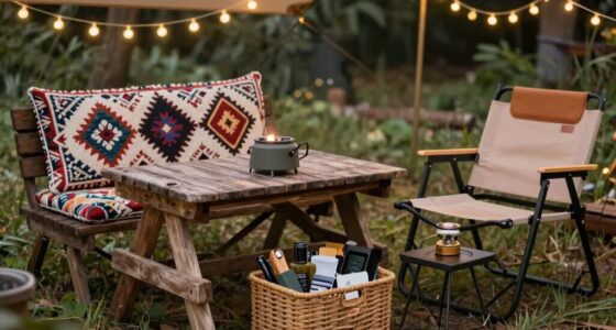 comfortable camping furniture essentials