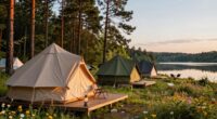 comfortable durable camping options