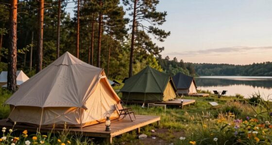 comfortable durable camping options