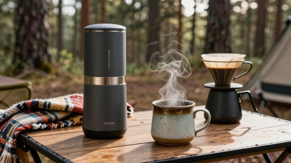 comfortable outdoor coffee rituals