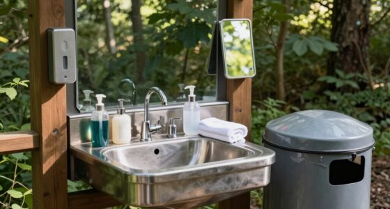 complete outdoor hygiene station