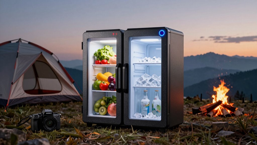 dual zone portable fridge benefits