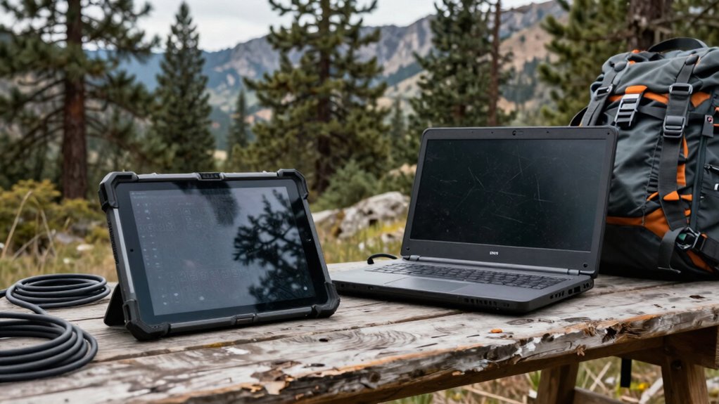 durable solar powered rugged devices