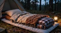 effective camping sleep layering