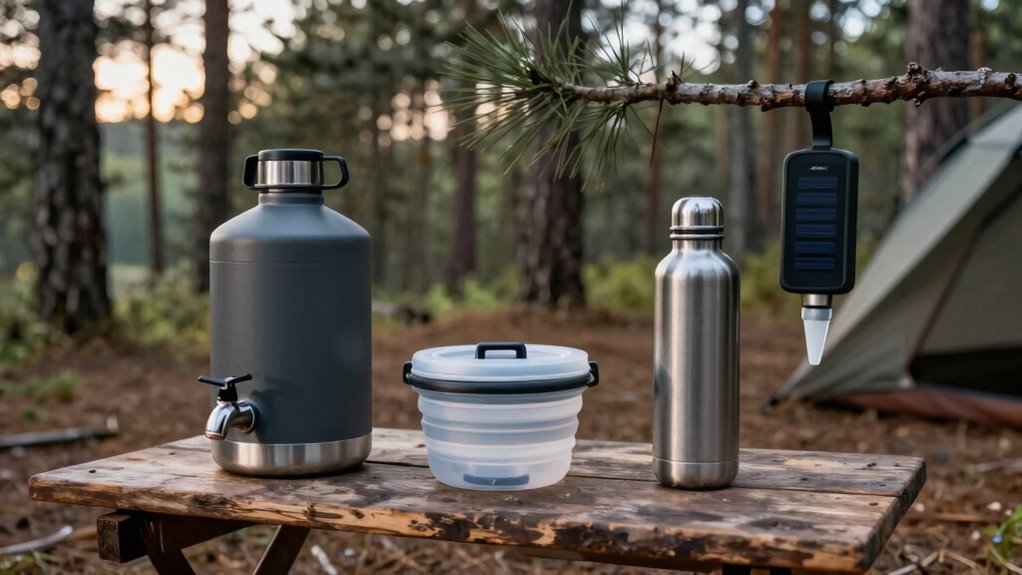 effective water purification and containers