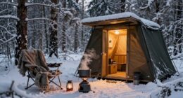 effective winter camp heating