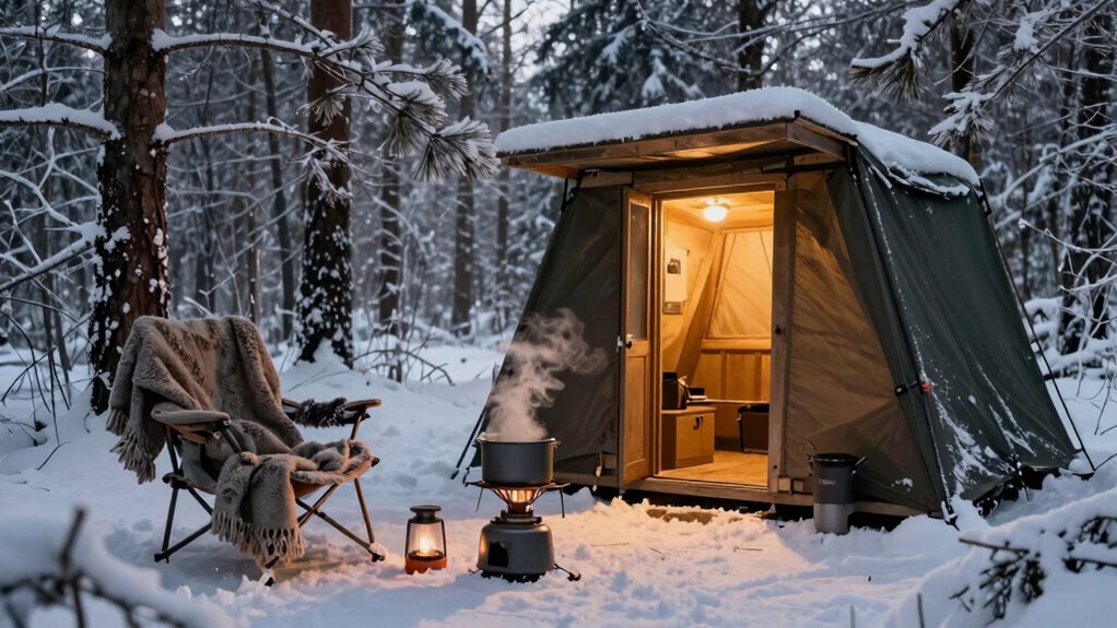 effective winter camp heating