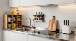 efficient basecamp kitchen setup