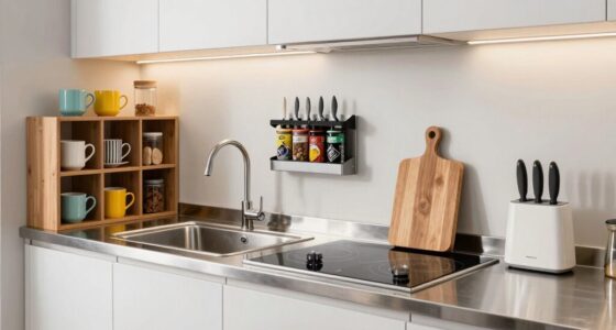 efficient basecamp kitchen setup