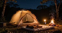 efficient camp first night