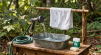 efficient camp wash station