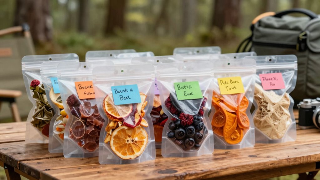 efficient fresh organized camping