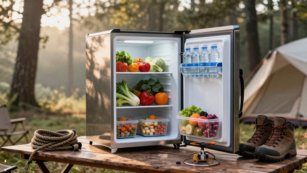 efficient portable fridge management