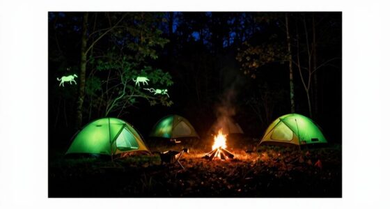 enhanced night time campsite perception