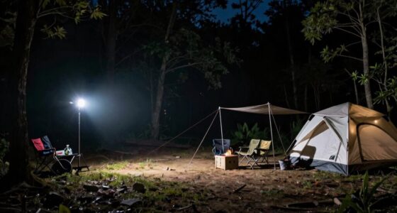 enhanced nighttime campsite safety