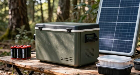 fridge setup camping essentials