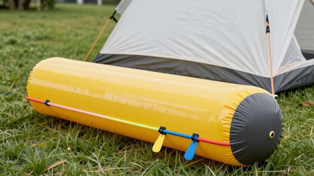 inflatable tents simplify setup