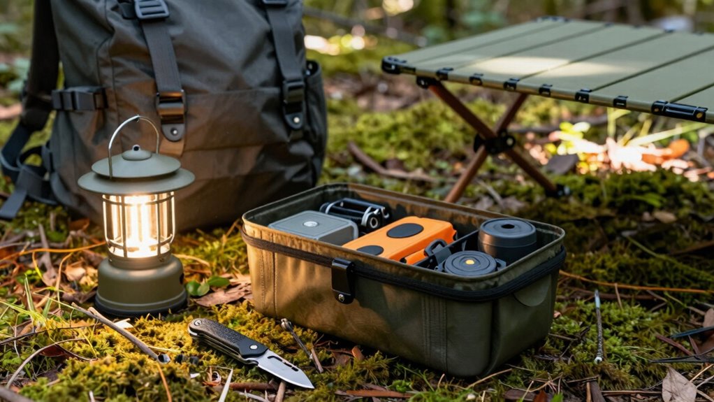 integrated camping gear system