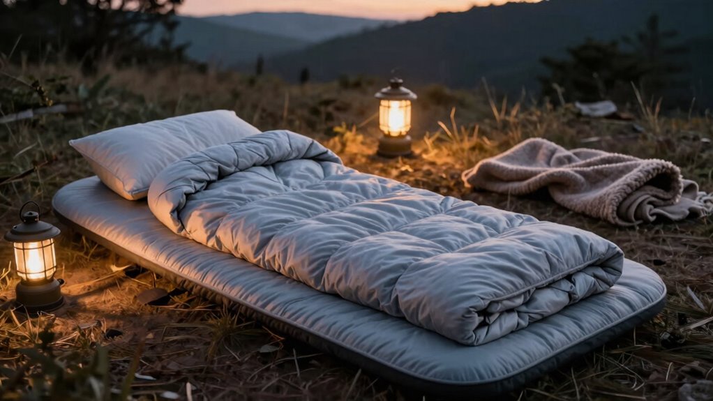 layered clothing for comfort
