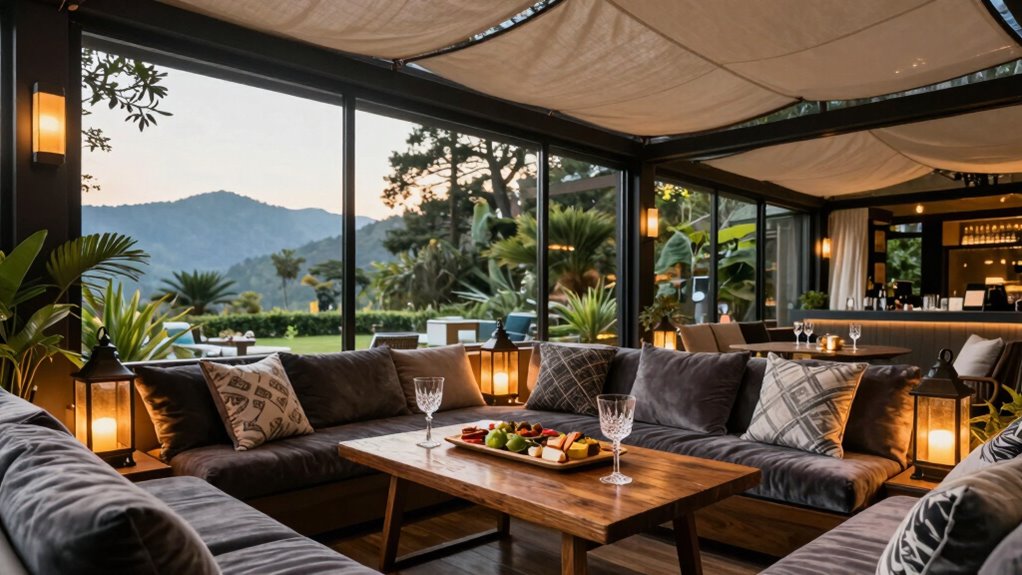 luxurious durable outdoor sanctuary