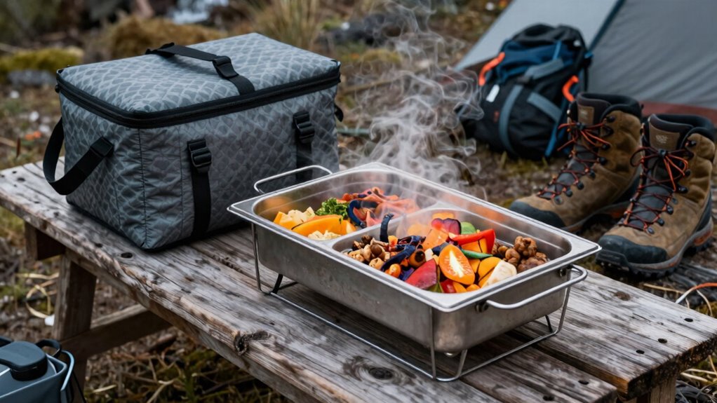 maintain safe outdoor meals