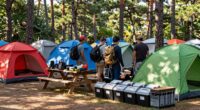managing clutter during camping