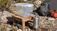 optimize basecamp water storage