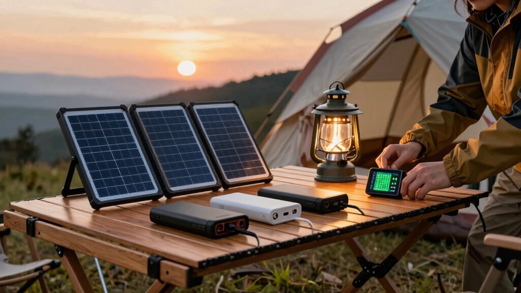 optimized camping power management
