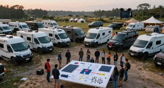 optimizing vehicle based camps