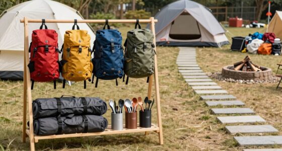 organized gear minimizes chaos