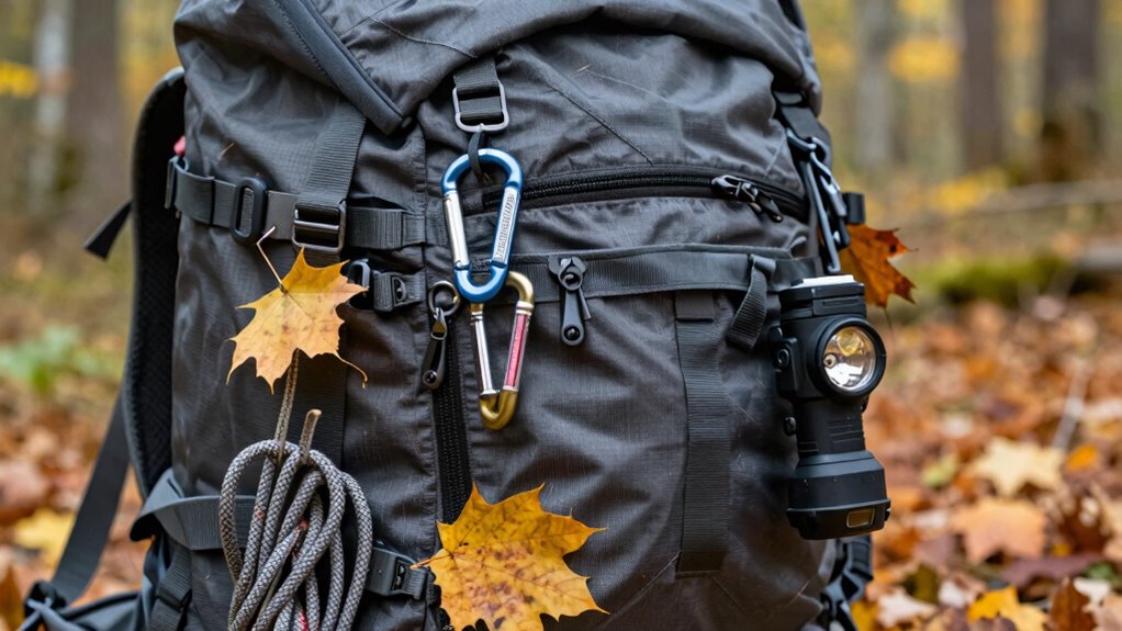 organized outdoor gear essentials