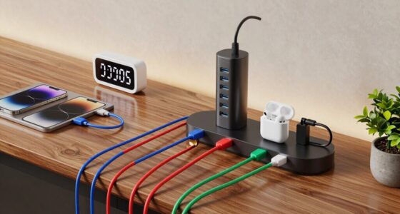 organizing essential device charging