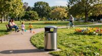 outdoor cleanliness enhances comfort
