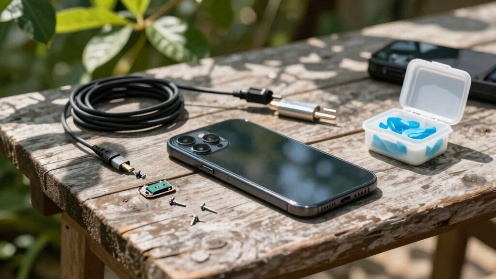outdoor device maintenance routines